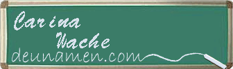 Carina Wache Visitenkarte